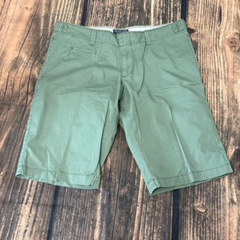 Polo Jeans Women's Green Chino Shorts Size 10 Casual