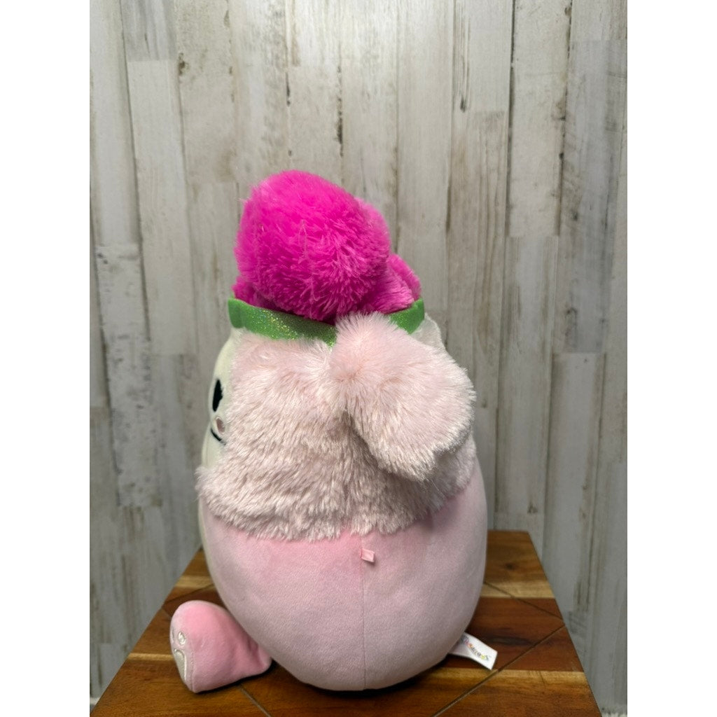 Squishmallows 14" Zyan the Pink Bigfoot Squish-Doo Plush Toy