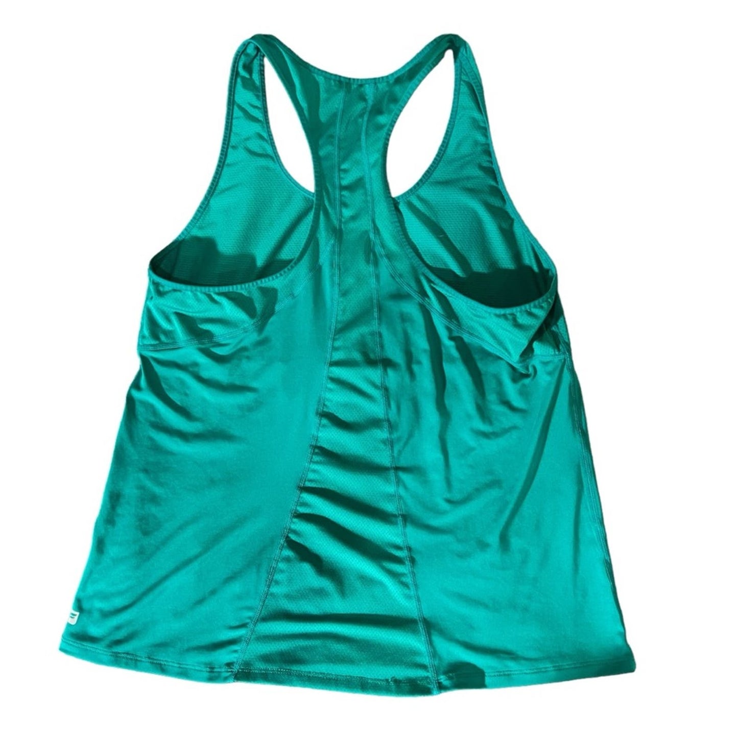 Fabletics Women's Large Teal Racerback Tank Top