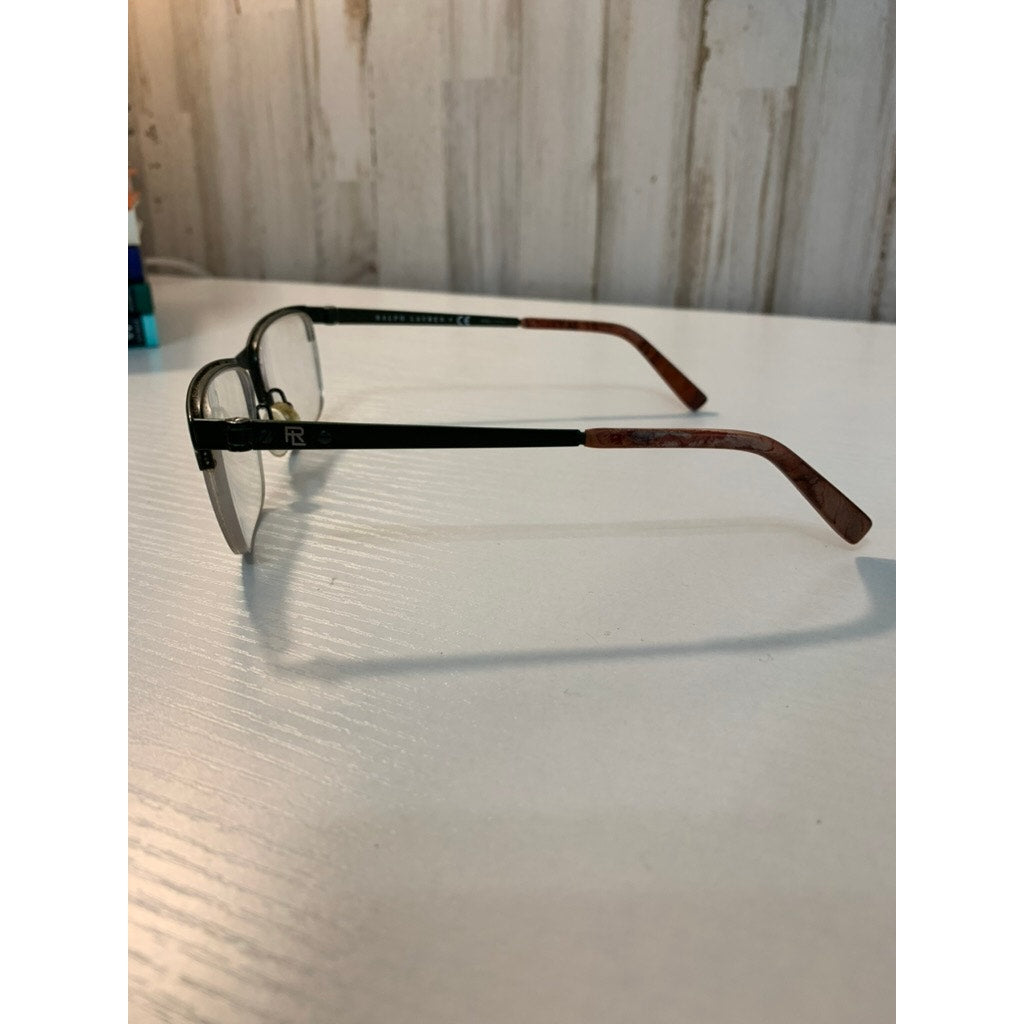 Ralph Lauren Frames Unisex 55-17-140 Black Half Rim
