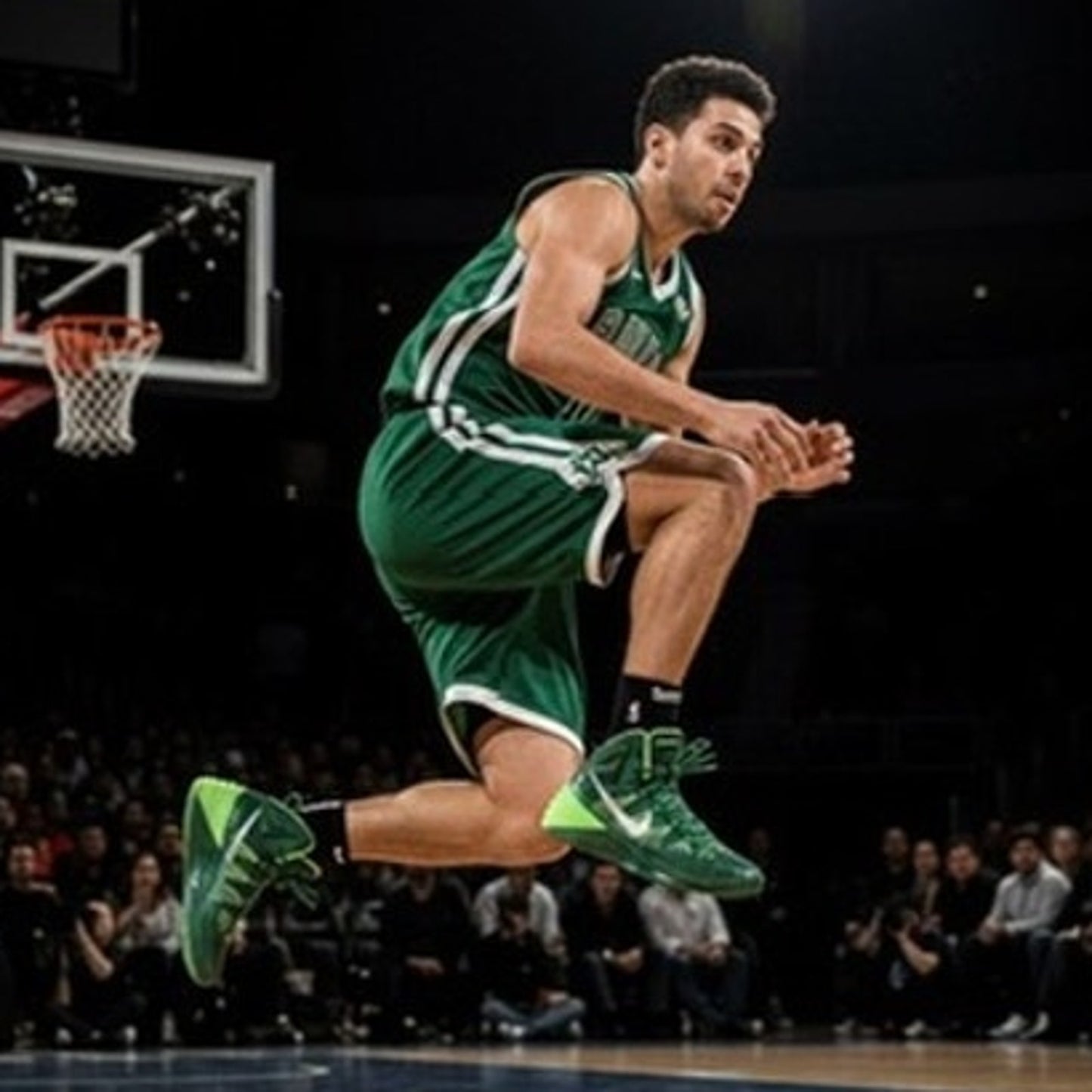 Nike Hyperdunk 2013 TB Men's Basketball Shoes Green High Top Size 18