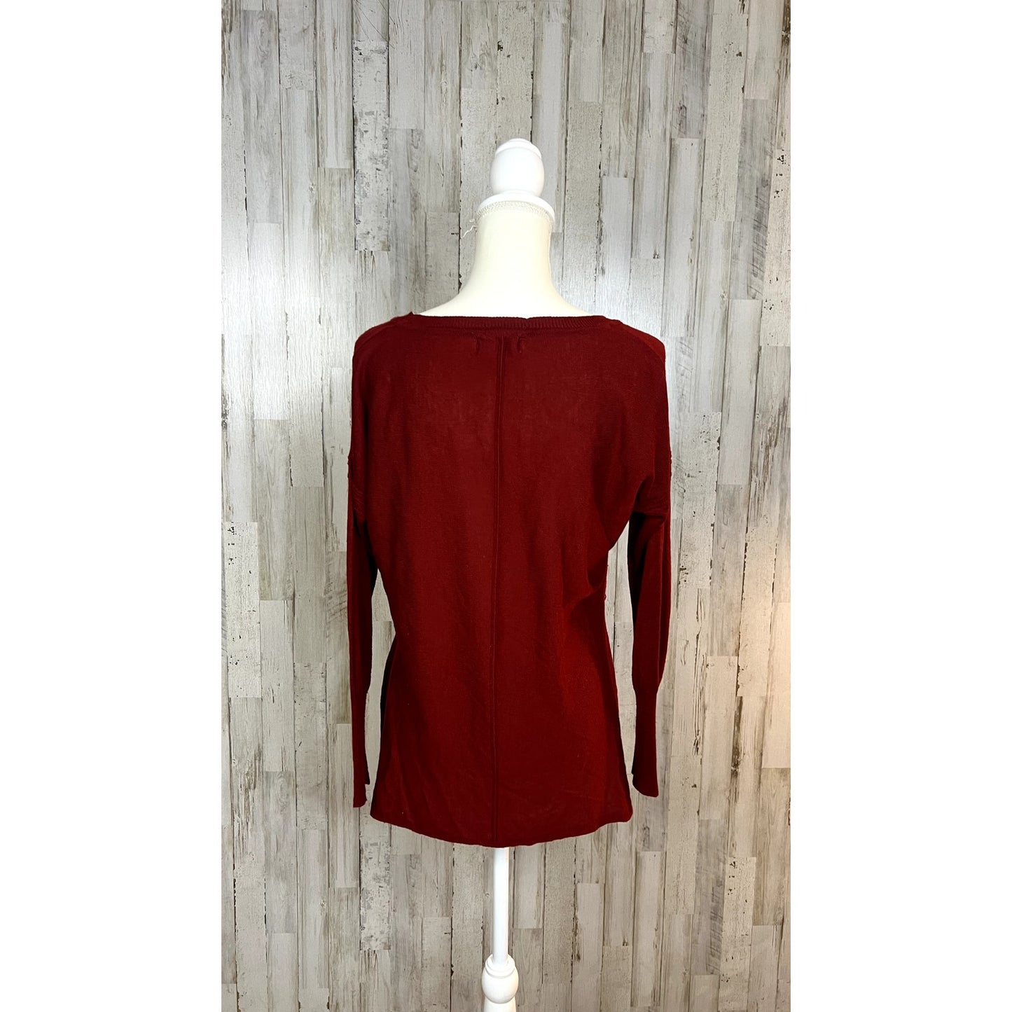 Altard State Women's Size Small Red Long Sleeve Pullover Sweater