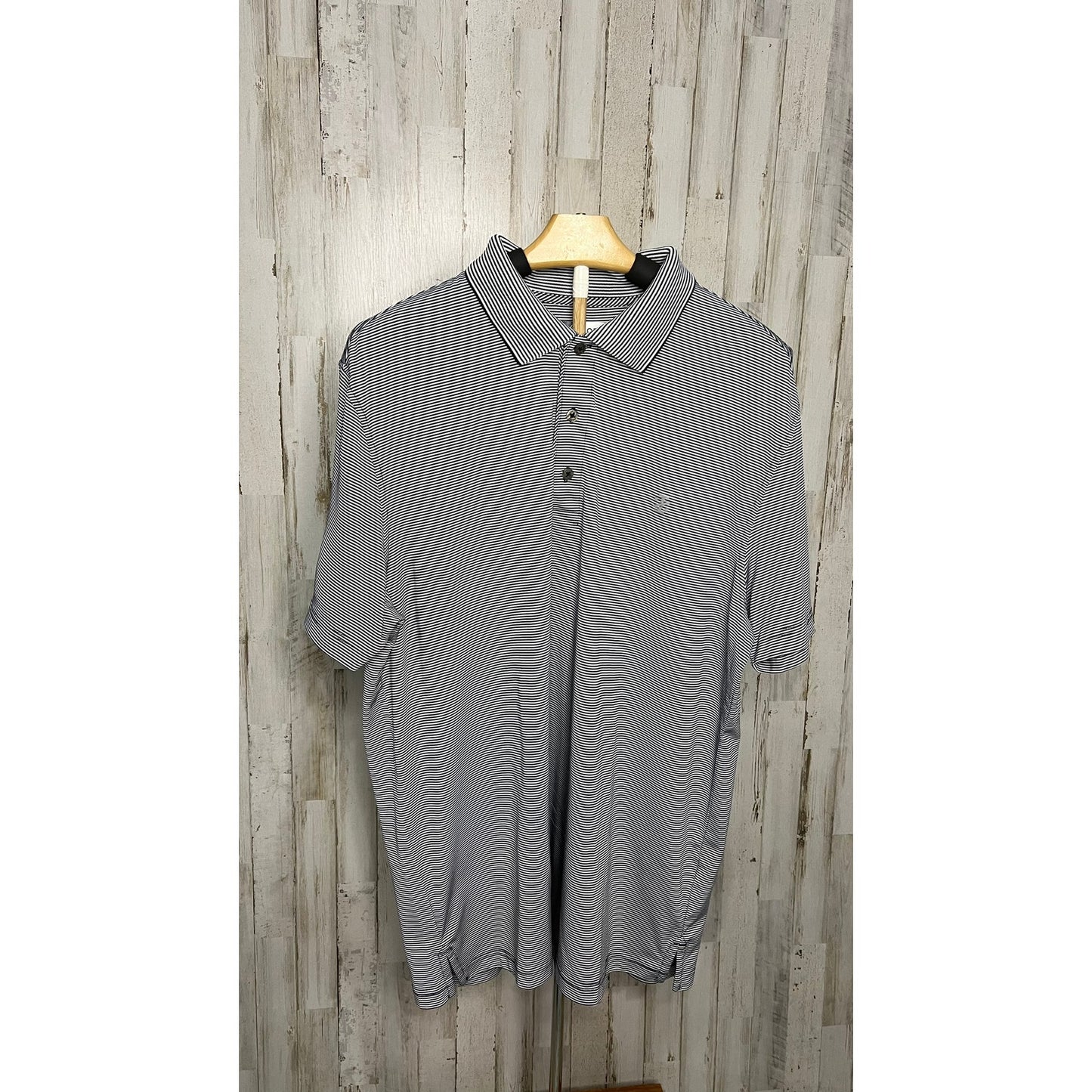IZOD Men's XL Striped Golf Polo Shirt Multicolor Short Sleeve Casual