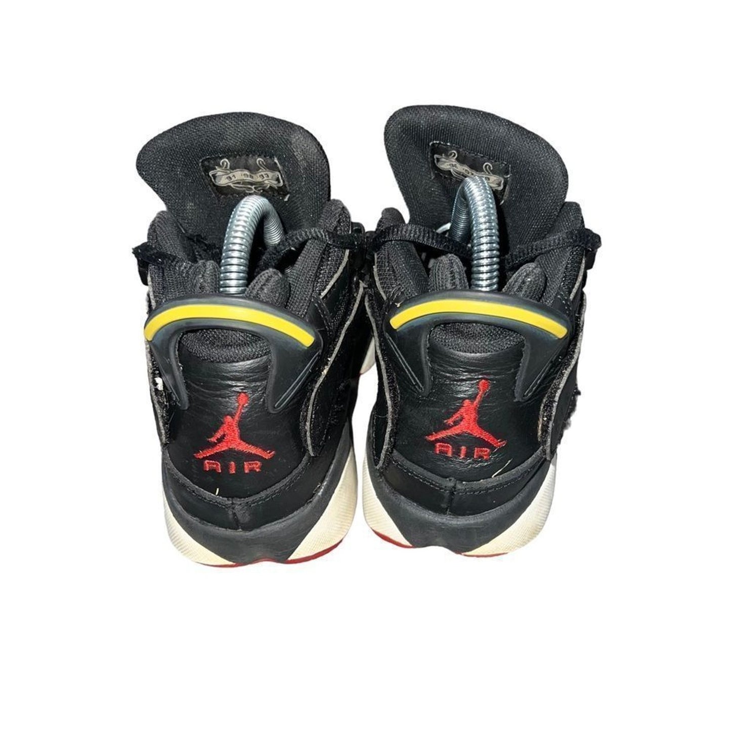 Jordan Air Jordan 6 Rings Youth Basketball High Top Sneakers Size 5Y Black