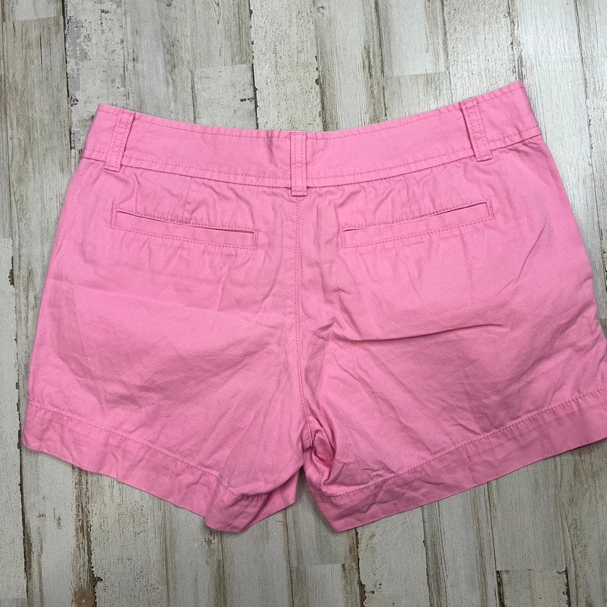 Lilly Pulitzer Women's Pink Callahan Chino Shorts Size 2 Summer Casual