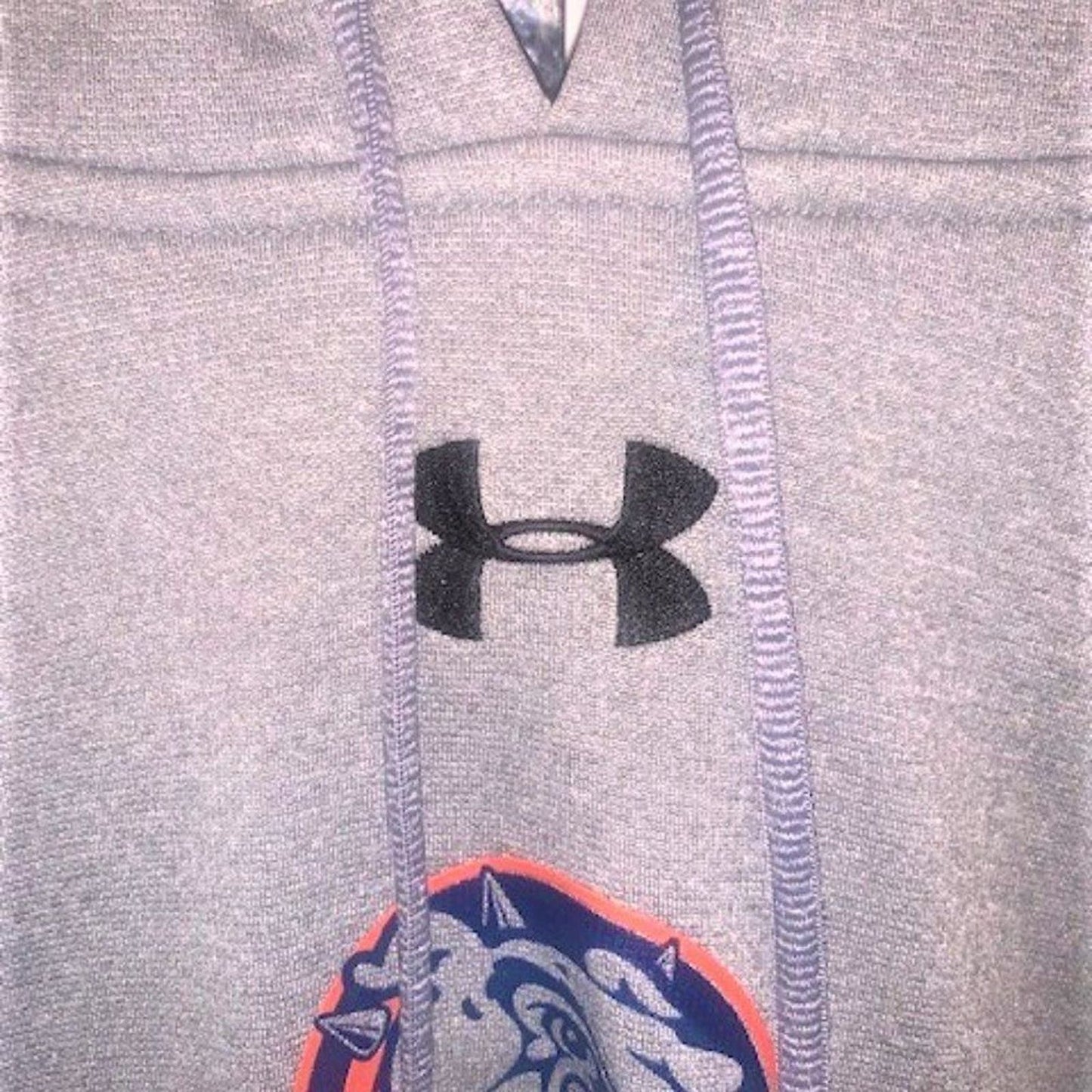 Under Armour pullover grey Bolles hoodie sz M EUC