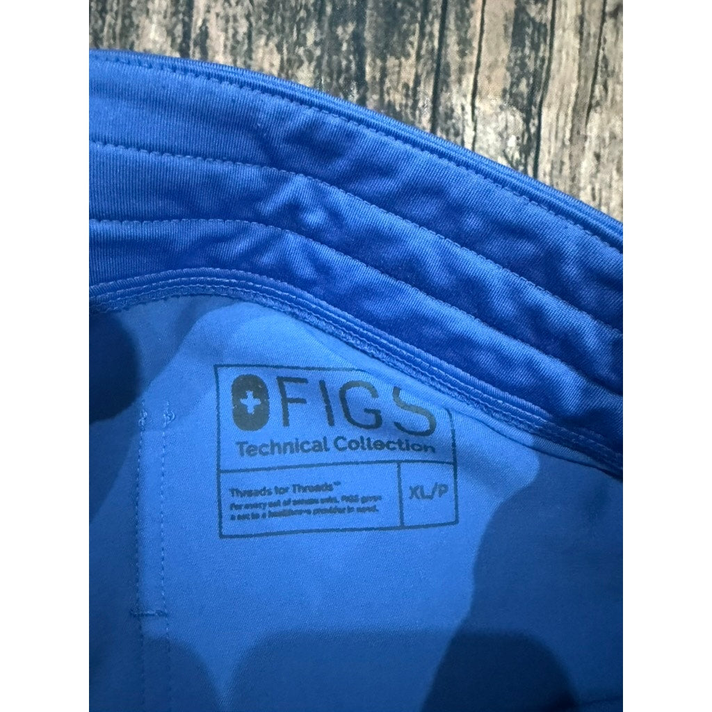 Figs Zamora Jogger Scrub Pants Women's XL Blue Workwear