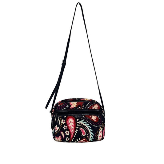 Vera Bradley Trimmed Crossbody Bag Painted Paisley - Fall 2019