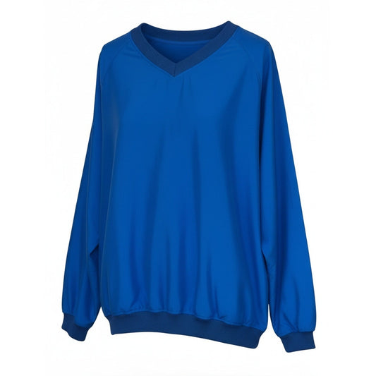 Consensus Golf Windshirt Pullover Men's XL Blue V-Neck Lightweight Golf