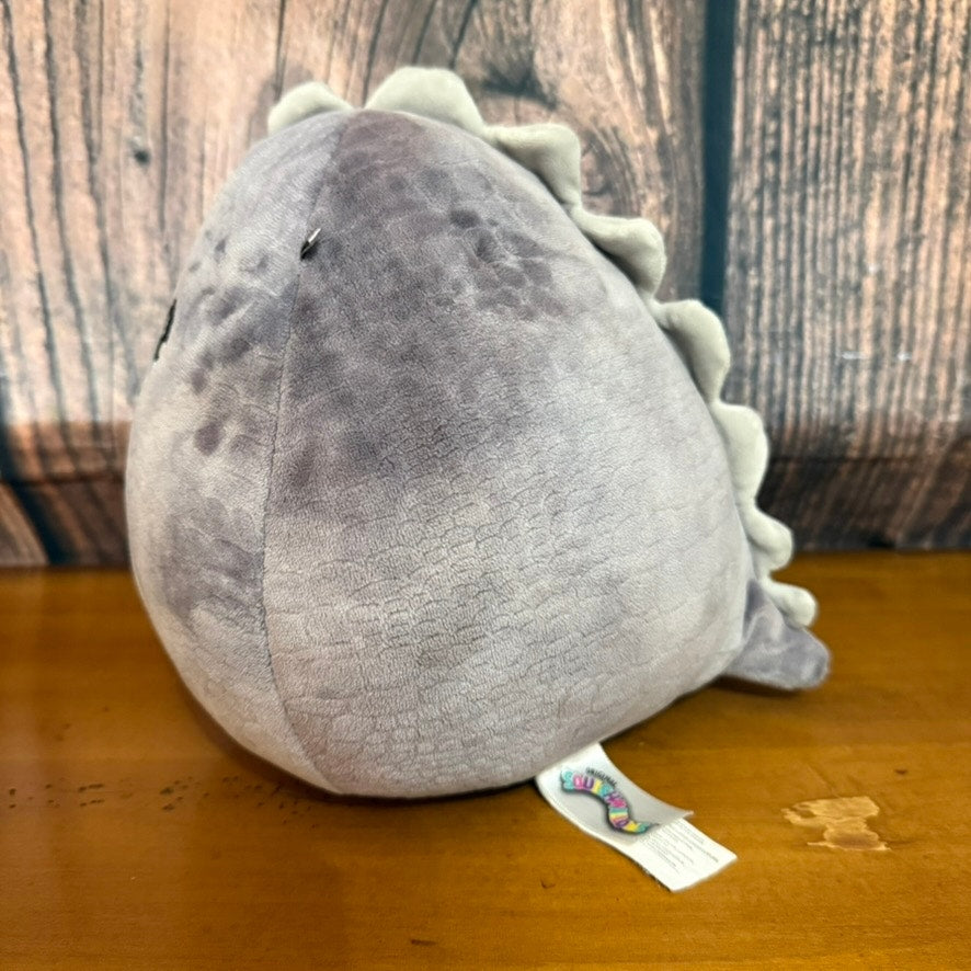 Squishmallows Chuey the Dinosaur 8" Gray Plush Toy