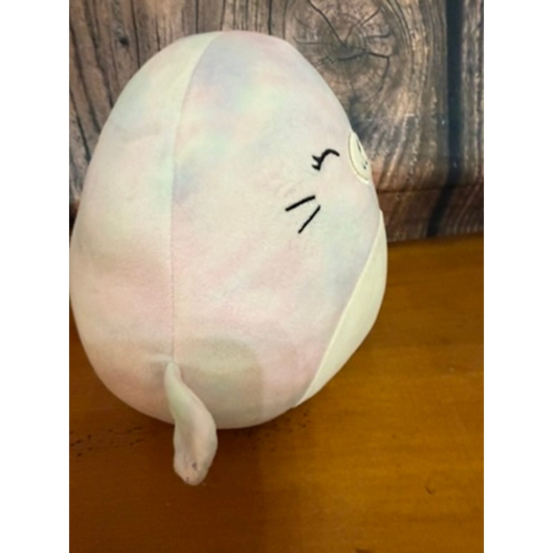 Squishmallows 8" Tobias the Tie-Dye Seal Plush Toy Multicolor