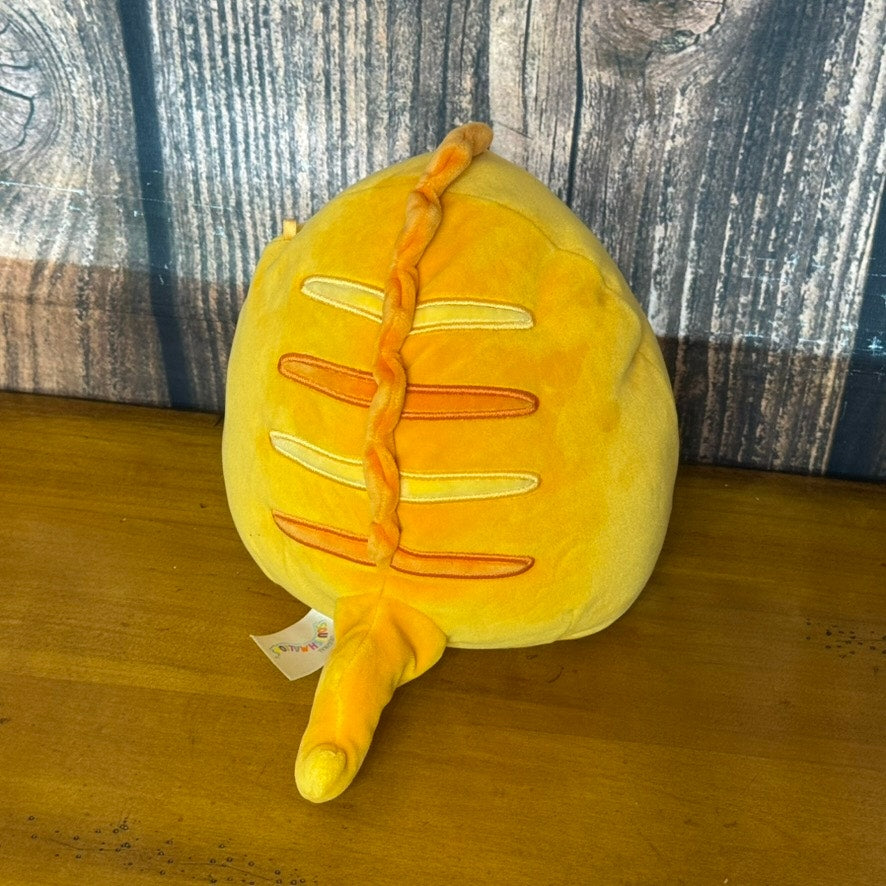Squishmallows Onel the Eel Orange Plush Toy Small 8" Washable