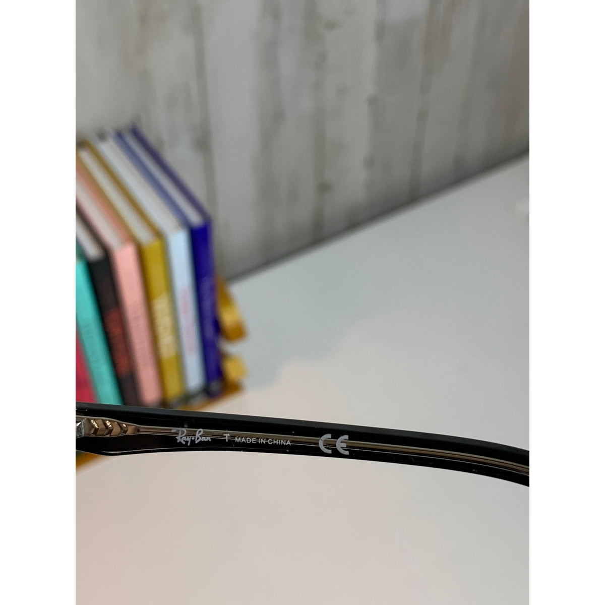 Ray-Ban Prescription RB1521 3529 Eyeglasses Frames Black Gray 45-16-125