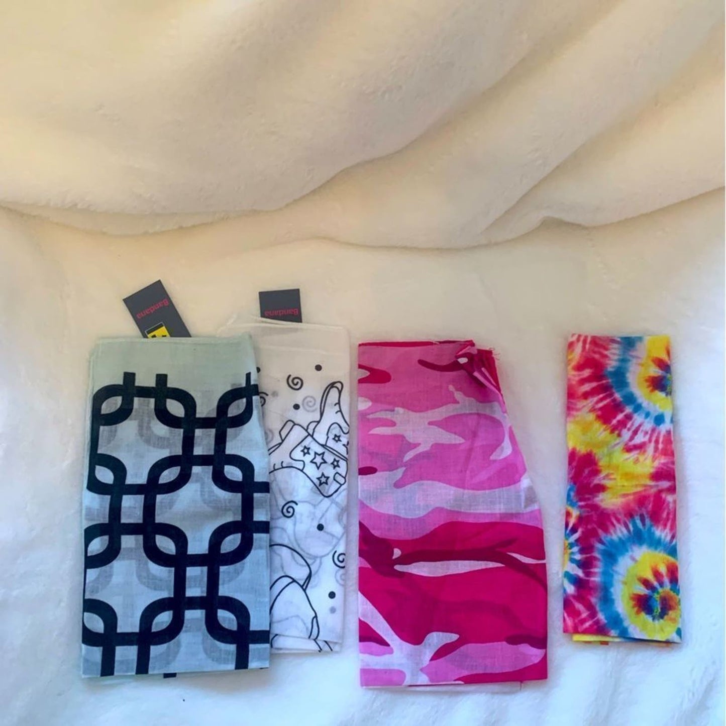 Set 3 Colorful Bandannas NWT