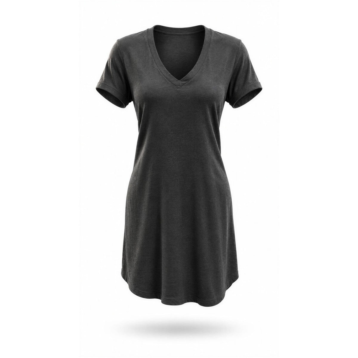 Anthropologie Cloth & Stone Dress Womens Size Small Gray V-Neck