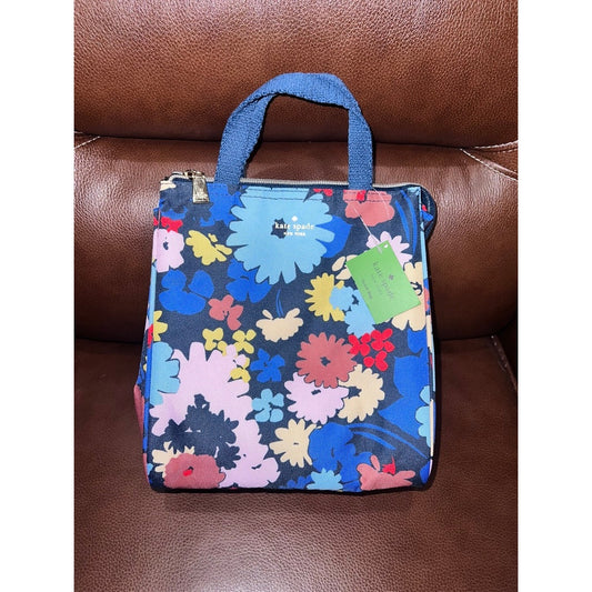 NWT Kate Spade Floral Garden Insulated Lunch Tote Bag Multicolor