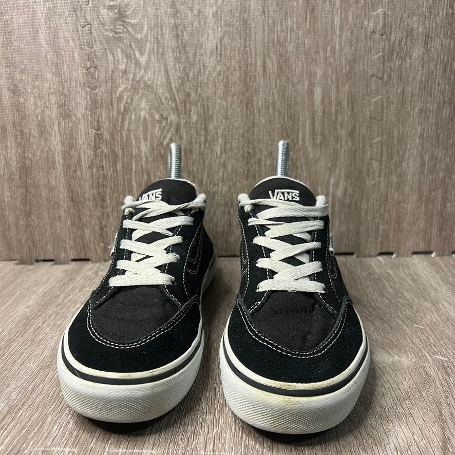 Vans Bearcat Youth Black/White Low Top Sneakers Size 3.5 Unisex Kids