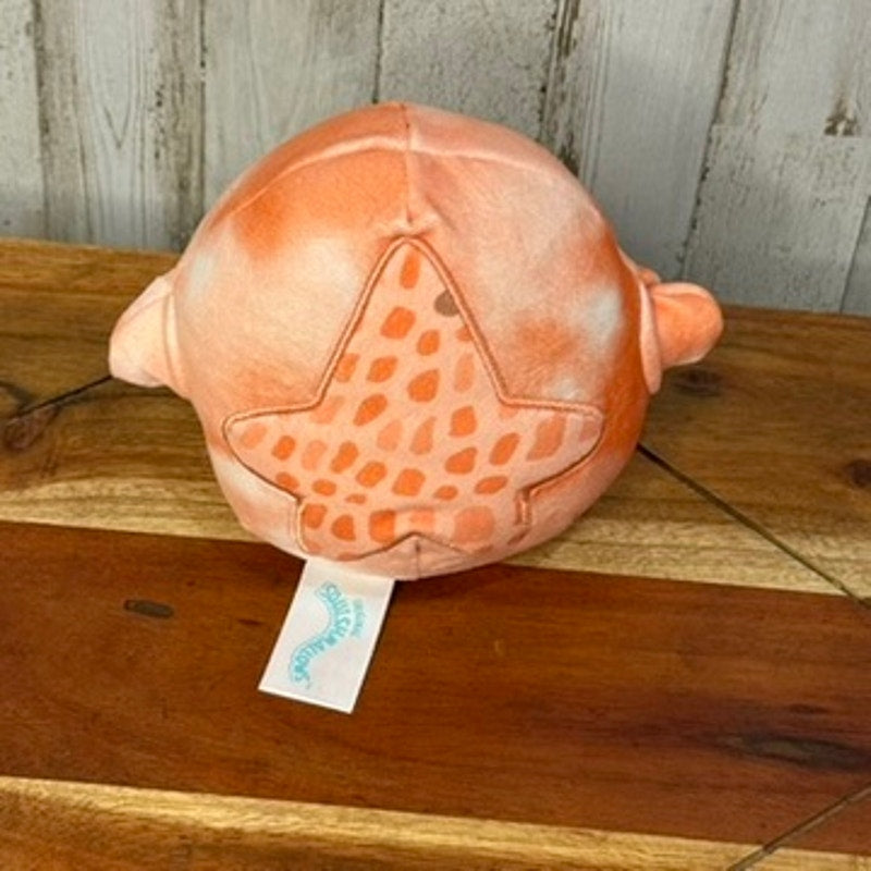 Squishmallows 5" Livvy the Coral Starfish Plush Toy Orange Mini
