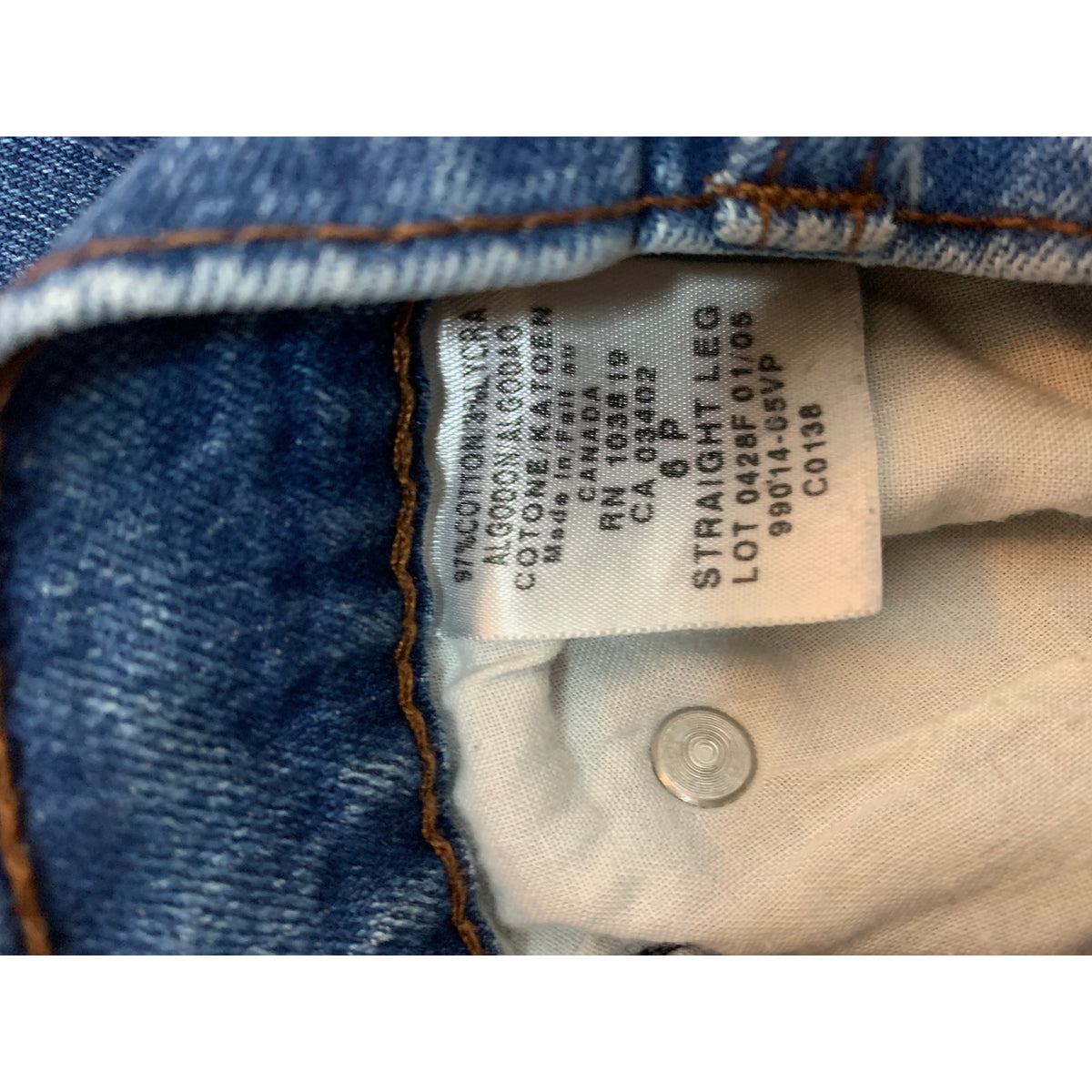 Harley-Davidson Jeans Womens Size 6 Petite Blue Straight Leg 5-Pocket