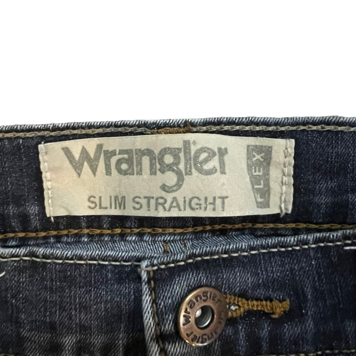 Wrangler Men’s Slim Straight Jeans Size 30x30