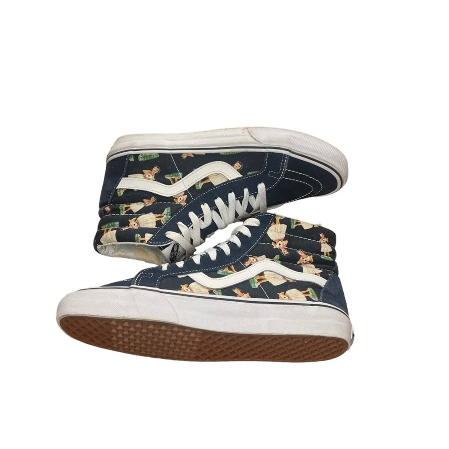 Vans Sk8-Hi Reissue Digi Hula Skate Shoes-Digi Hula/Persian Night M7.5/ W9