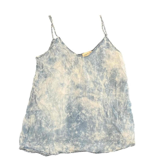 Cloth & Stone Anthropologie Adjustable Straps Scoop Neck Tie-Dye Tank Size Small