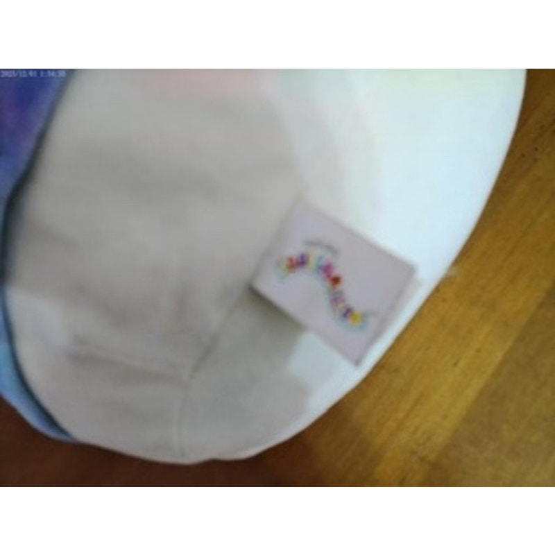 Squishmallows Sissy Panda Plush Pastel Tie-Dye Hoodie 12"
