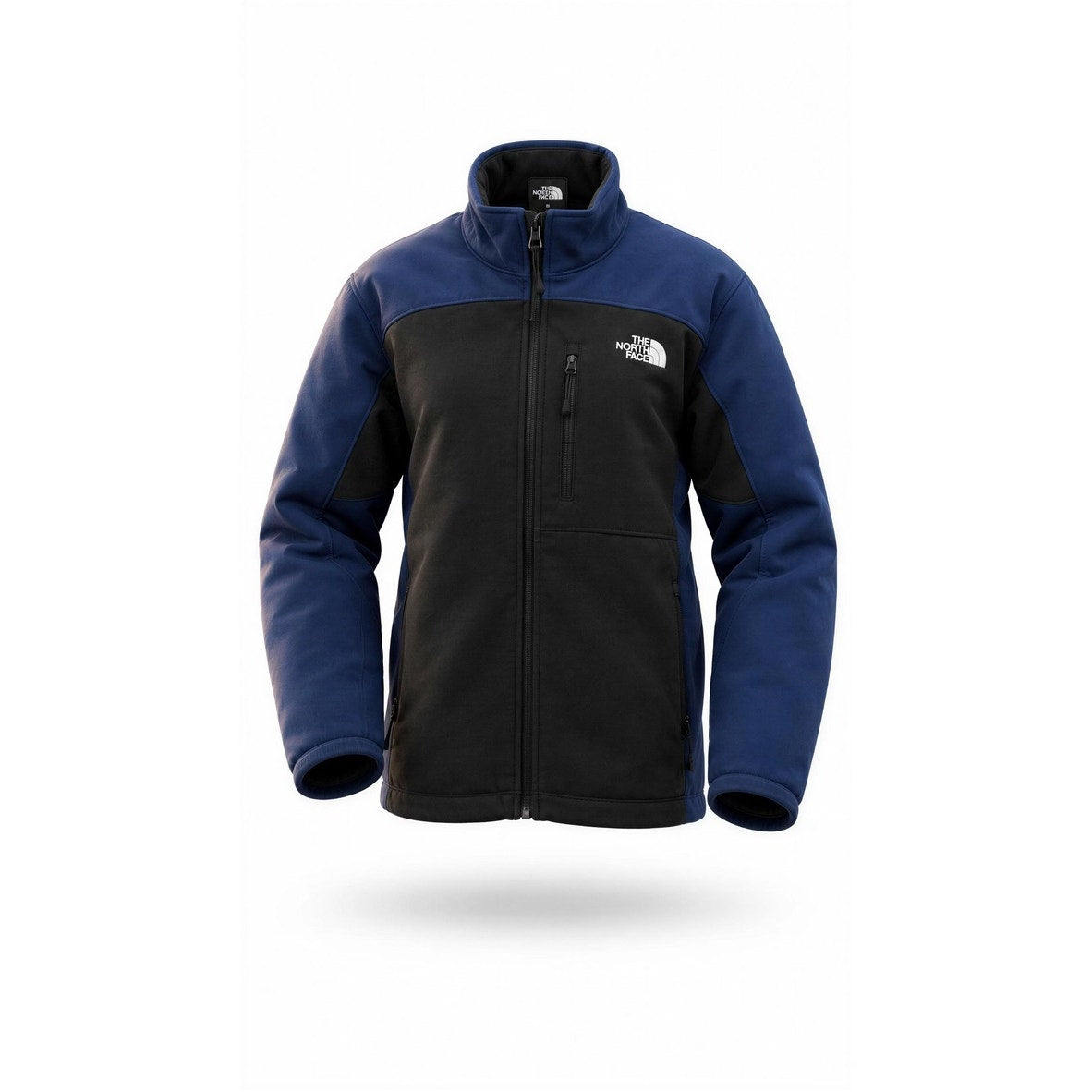 The North Face Mens Windbreaker Jacket Size M Black Blue