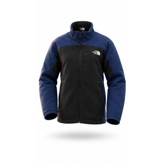 The North Face Mens Windbreaker Jacket Size M Black Blue