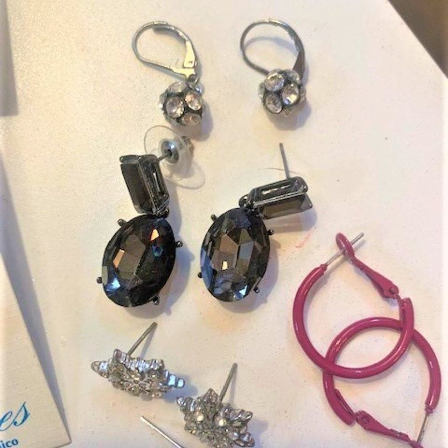 Set 20 pieces fun variety earrings