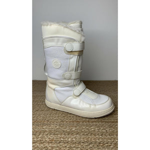 Timberland Mukluk Tall Snow Boots Men's Size 7 Ivory Faux Fur Lined