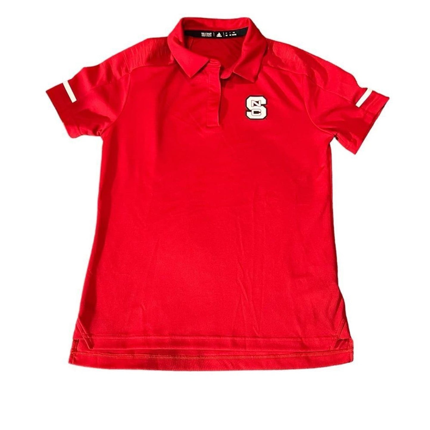 Men's Adidas Red NC State Wolfpack 2018 Coaches Sideline Climalite Polo