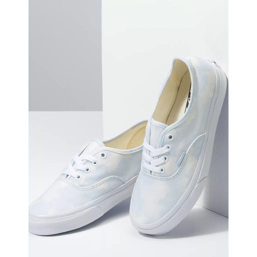 Vans Authentic Bleach Wash Low-Top Lace-Up Sneakers Women's Size 6