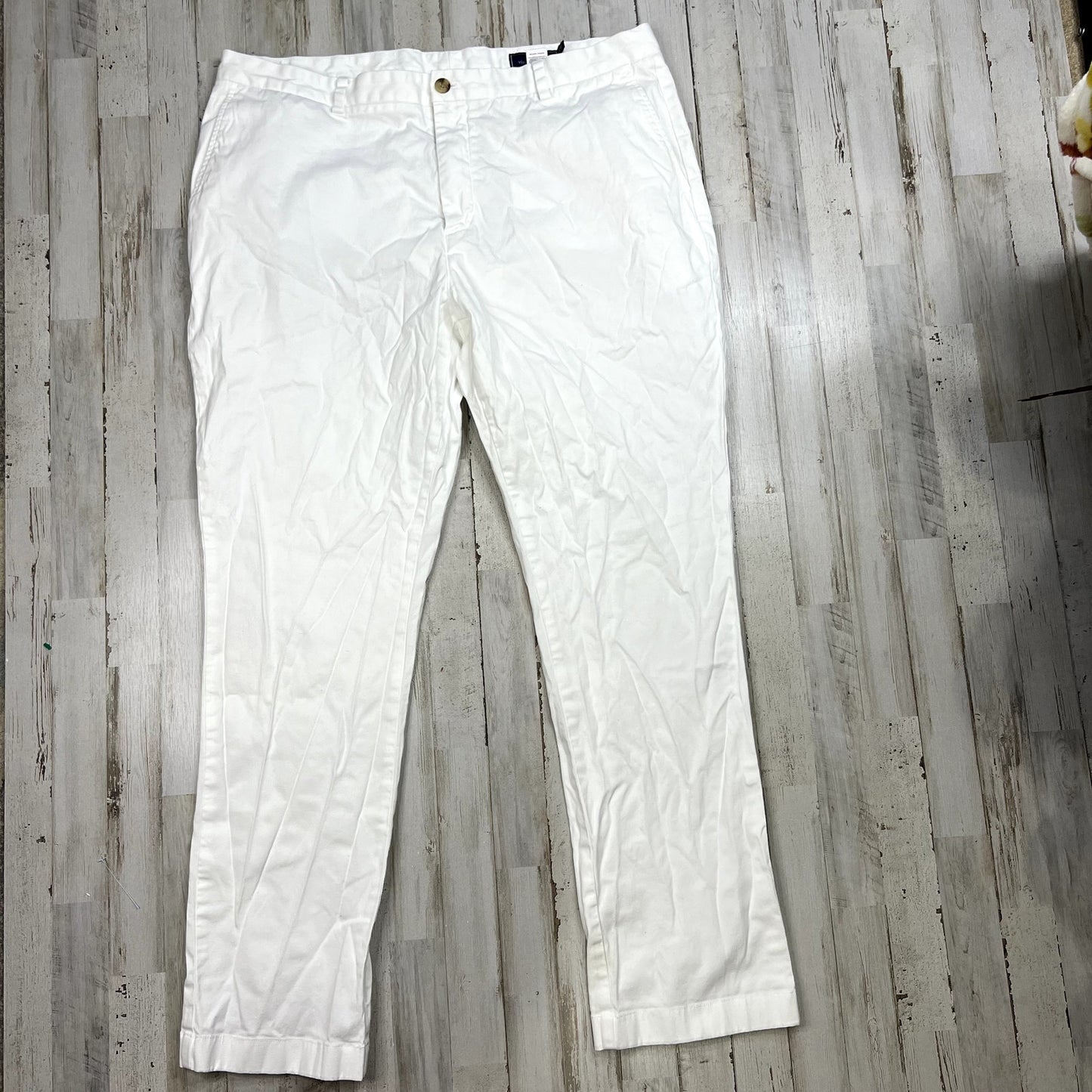 Vineyard Vines Men's Size 40x32 White Classic Fit Chino Breaker Pant