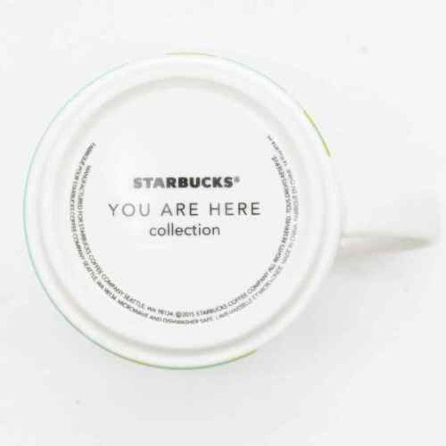 Starbucks Seattle You Are Here Coffee Mug