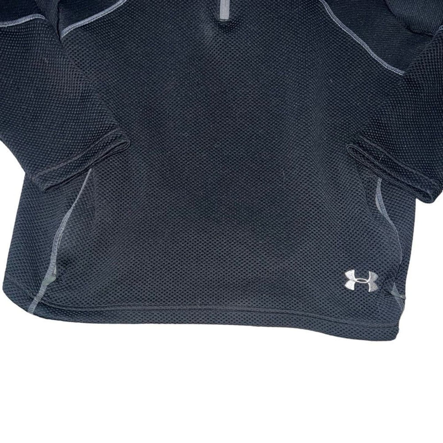 Under Armour Men's Contrast Logo Quarter Zipper Long Sleeve Jacket Size Medium