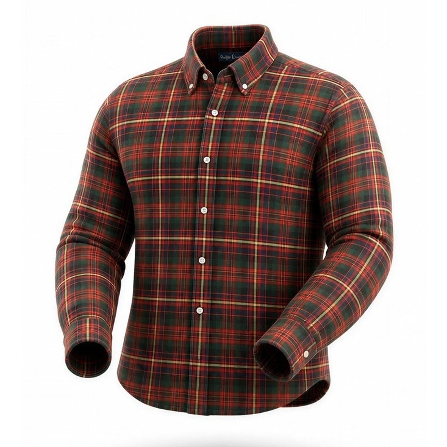 Ralph Lauren Shirt Mens Large Multicolor Tartan Plaid Button-Down Long Sleeve