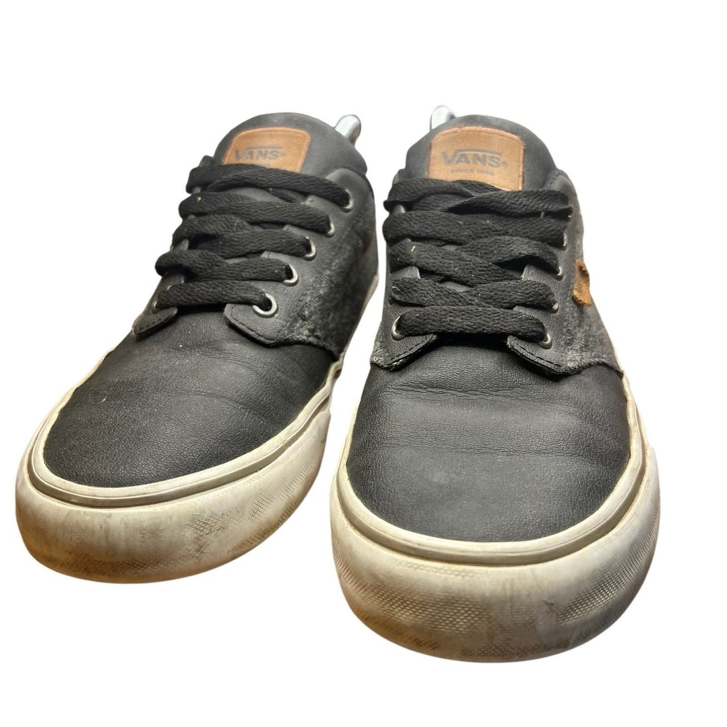 Vans® Atwood DX Black Daschund Low Top Lace-up Sneakers - Men's Size 9.0