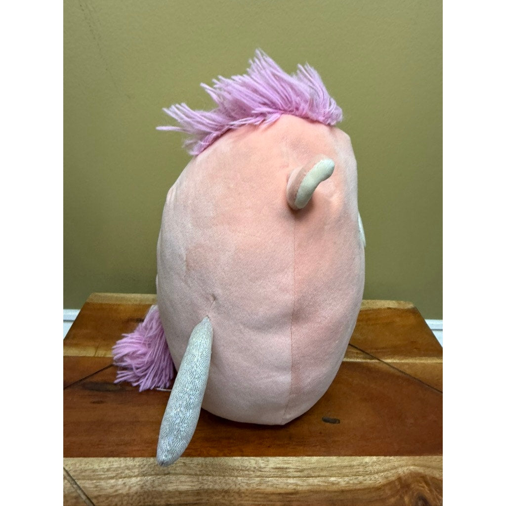 Squishmallows Pandora the Pegasus Pink Plush Toy Medium 8" Cuddly