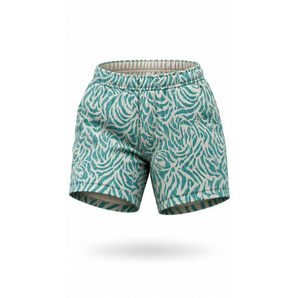 Vineyard Vines Green Zebra Print Day Boat Shorts Size 8