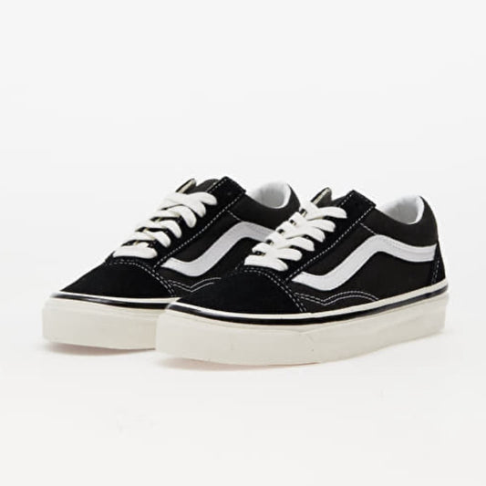 Vans Anaheim Old Skool 36 Dx Trainers - Black/True White - Kids Size 2.0