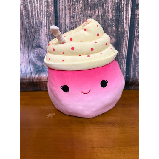 Squishmallows Flip-A-Mallow Cinnamon & Strawberry Reversible Plush Medium 12"