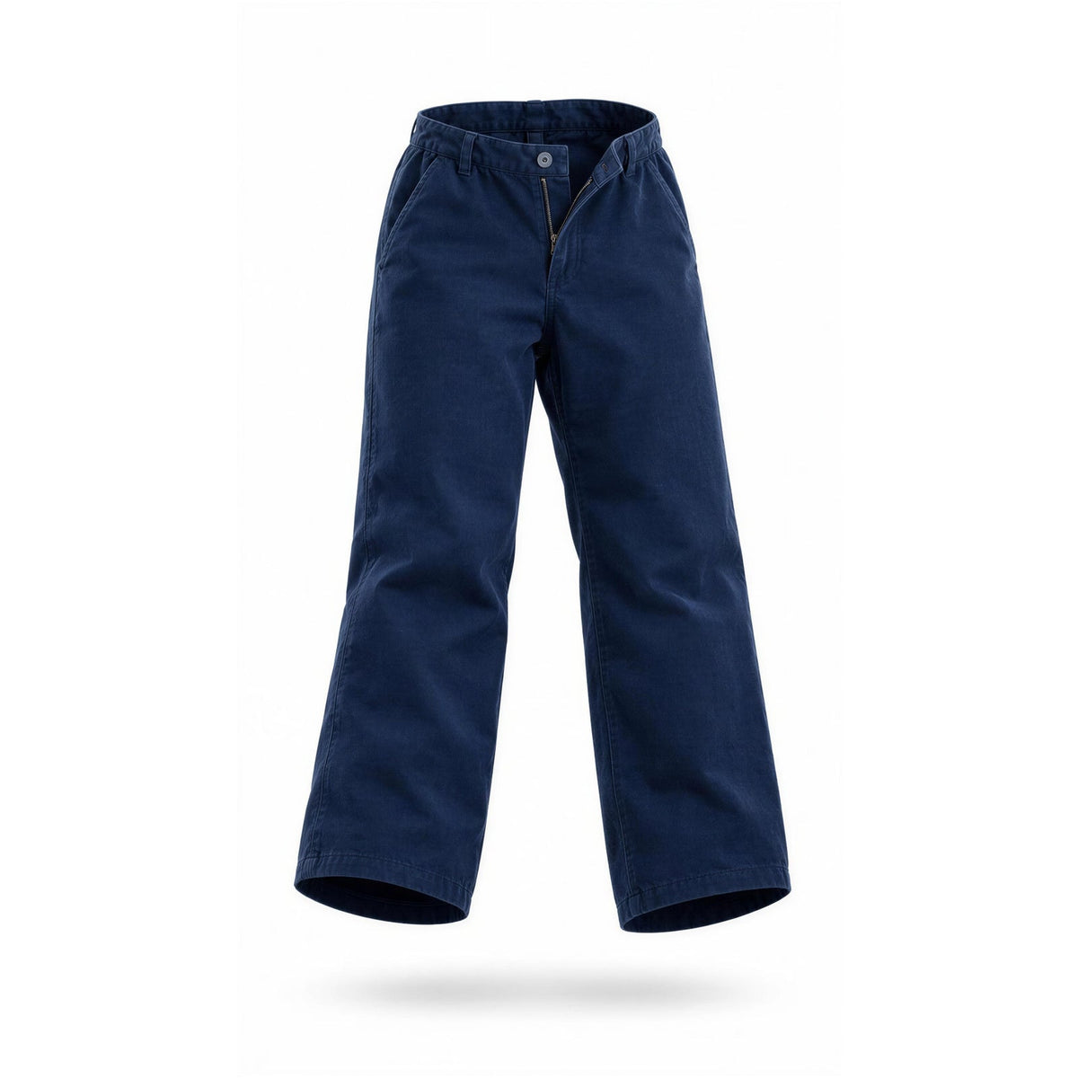 Talbots Blue Straight Leg Trousers Pants Womens Size 12