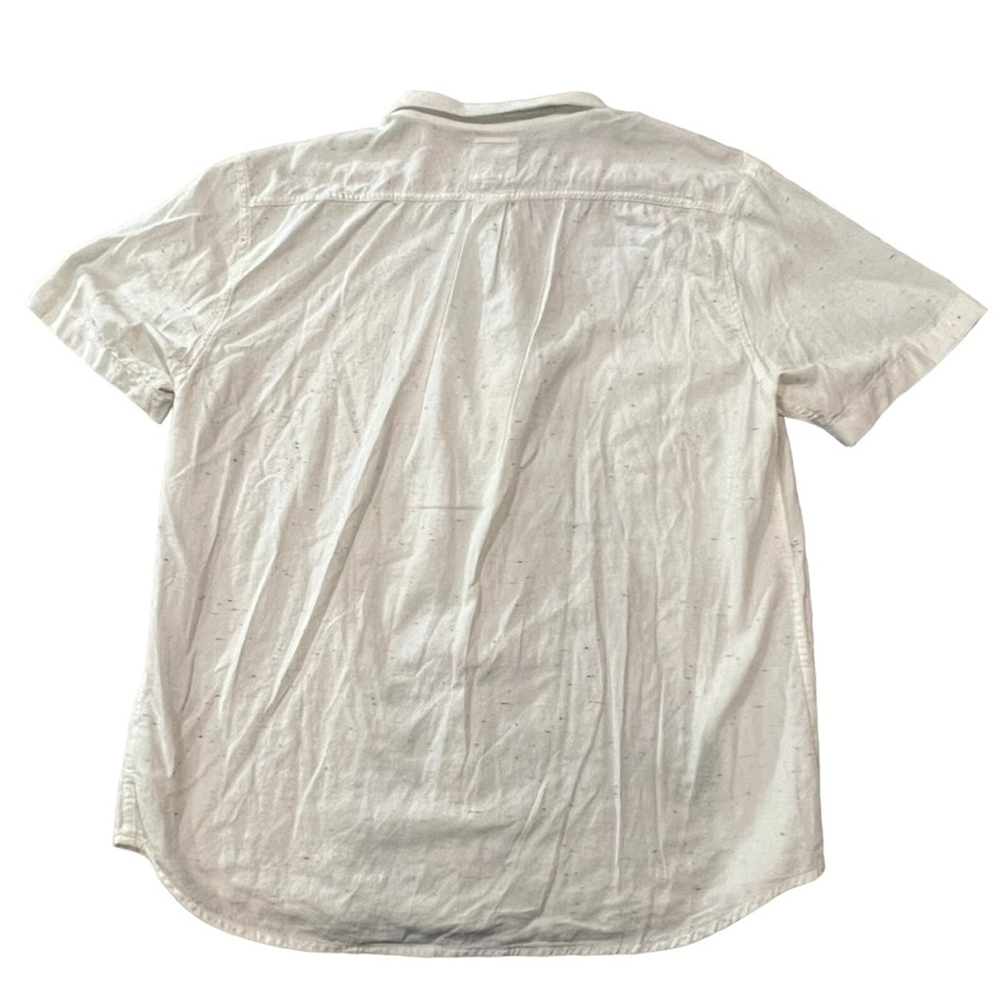 Levi’s Shirt Mens XL White Short Sleeve Button-Down Oxford One Pocket