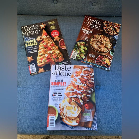 Set 3 cooking magazines NWT