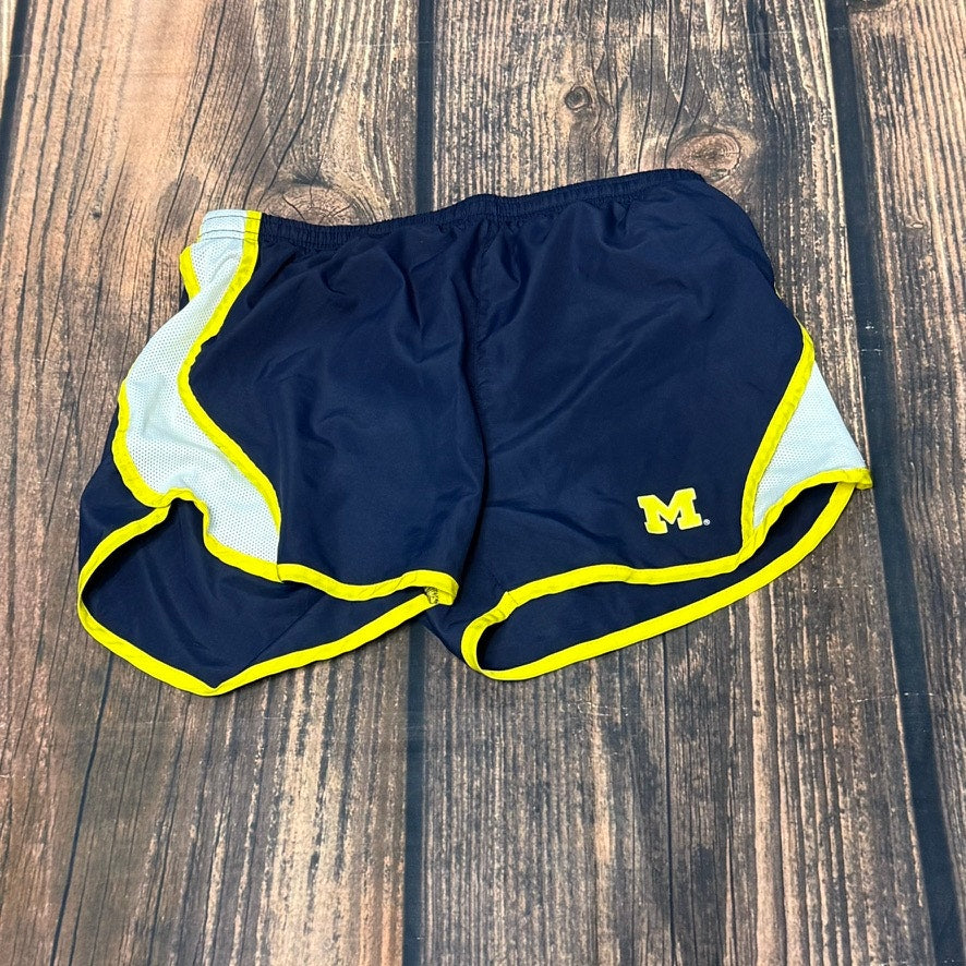 Colosseum Women's Michigan Wolverines Running Shorts Multicolor Size Large