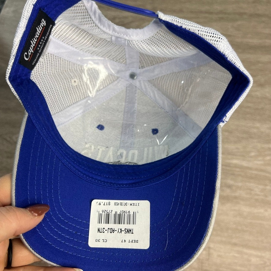 NWT Kentucky Wildcats Blue Snapback Hat Unisex Adjustable