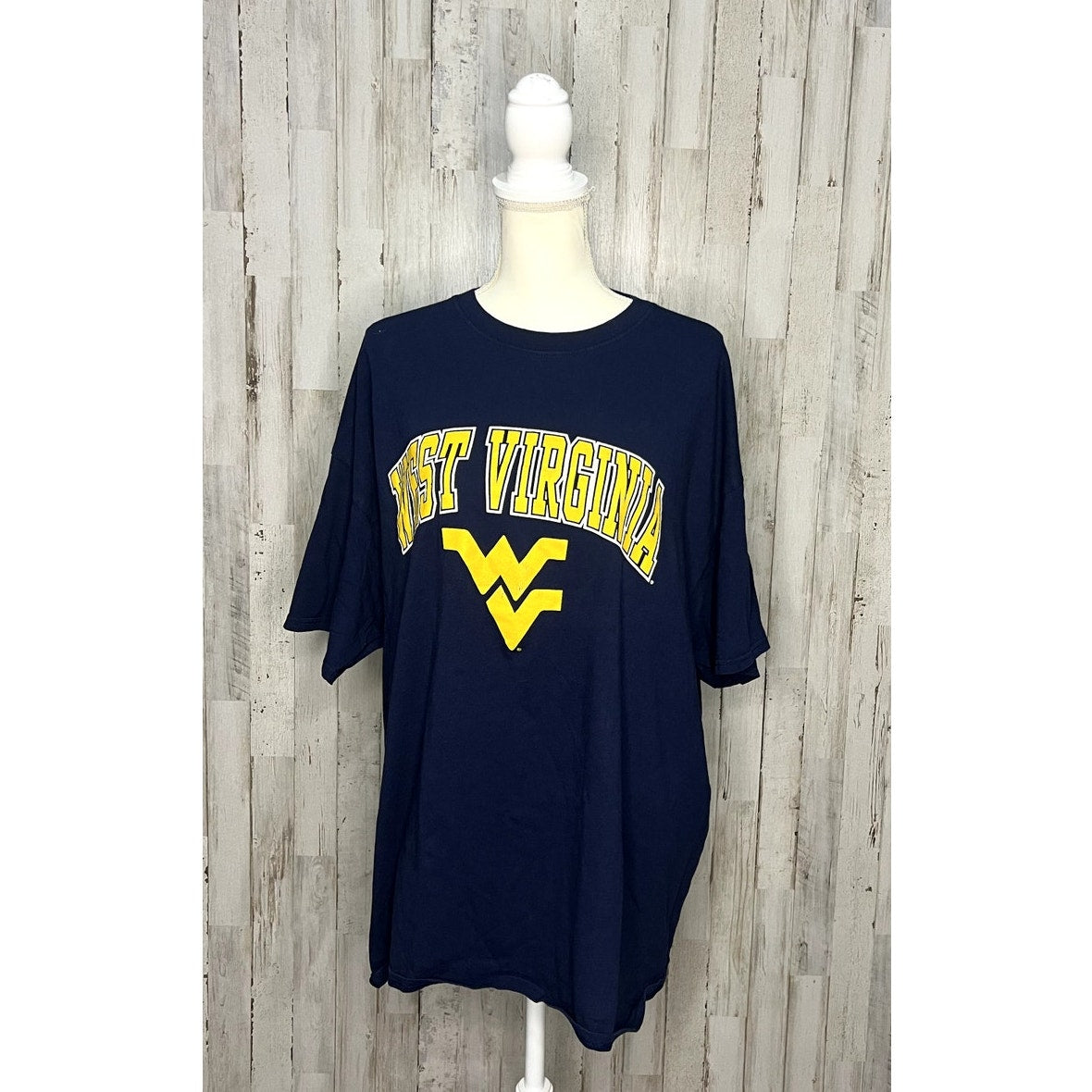 Fanatics Men's Size 2XL Navy West Virginia Mountaineers Short Sleeve T-Shirt