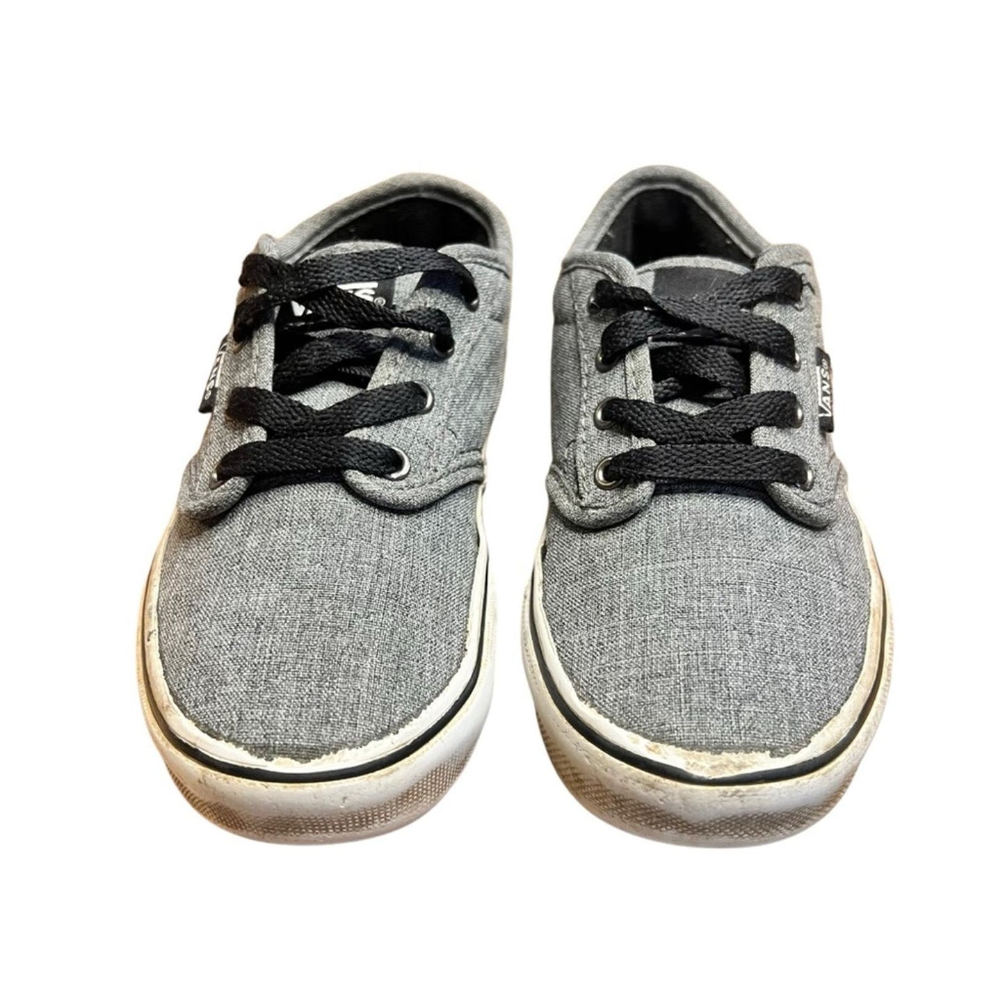 Vans Winston Rock Boy's Low Top Lace Up Grey Skate Shoes - Youth Size 12.5