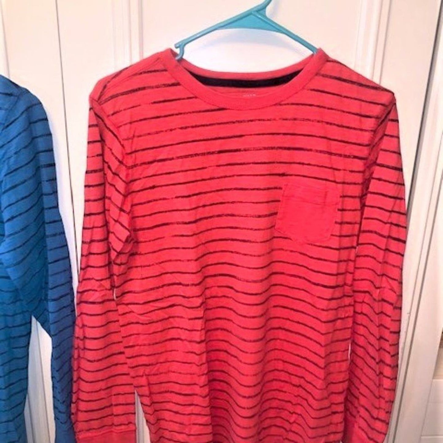 Set 3 Arizona red/white/blue L/S striped t-shirts
